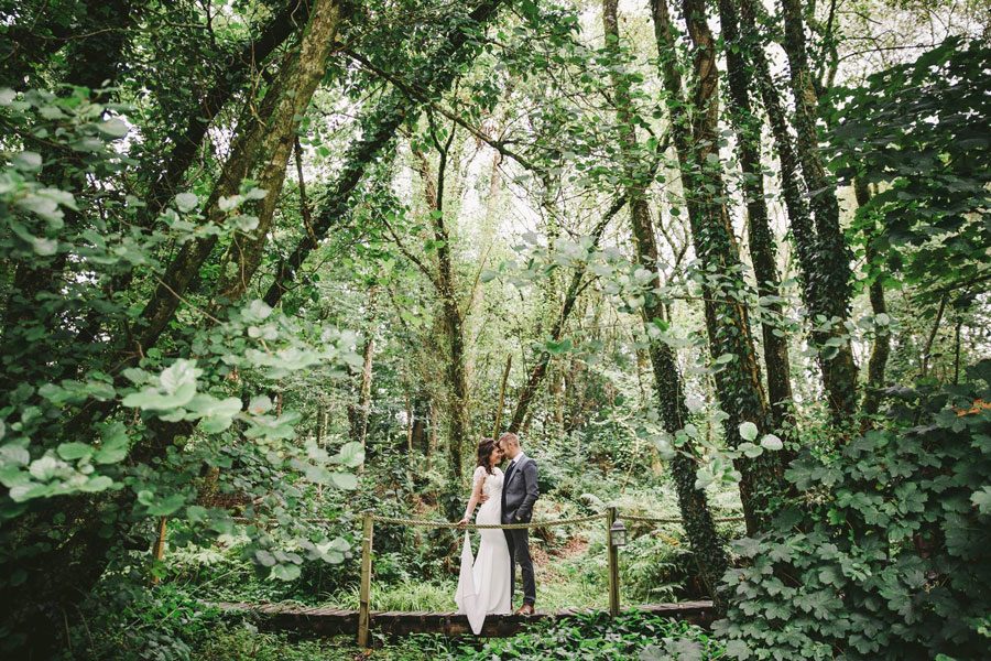 Elopement Wedding - woodland venue